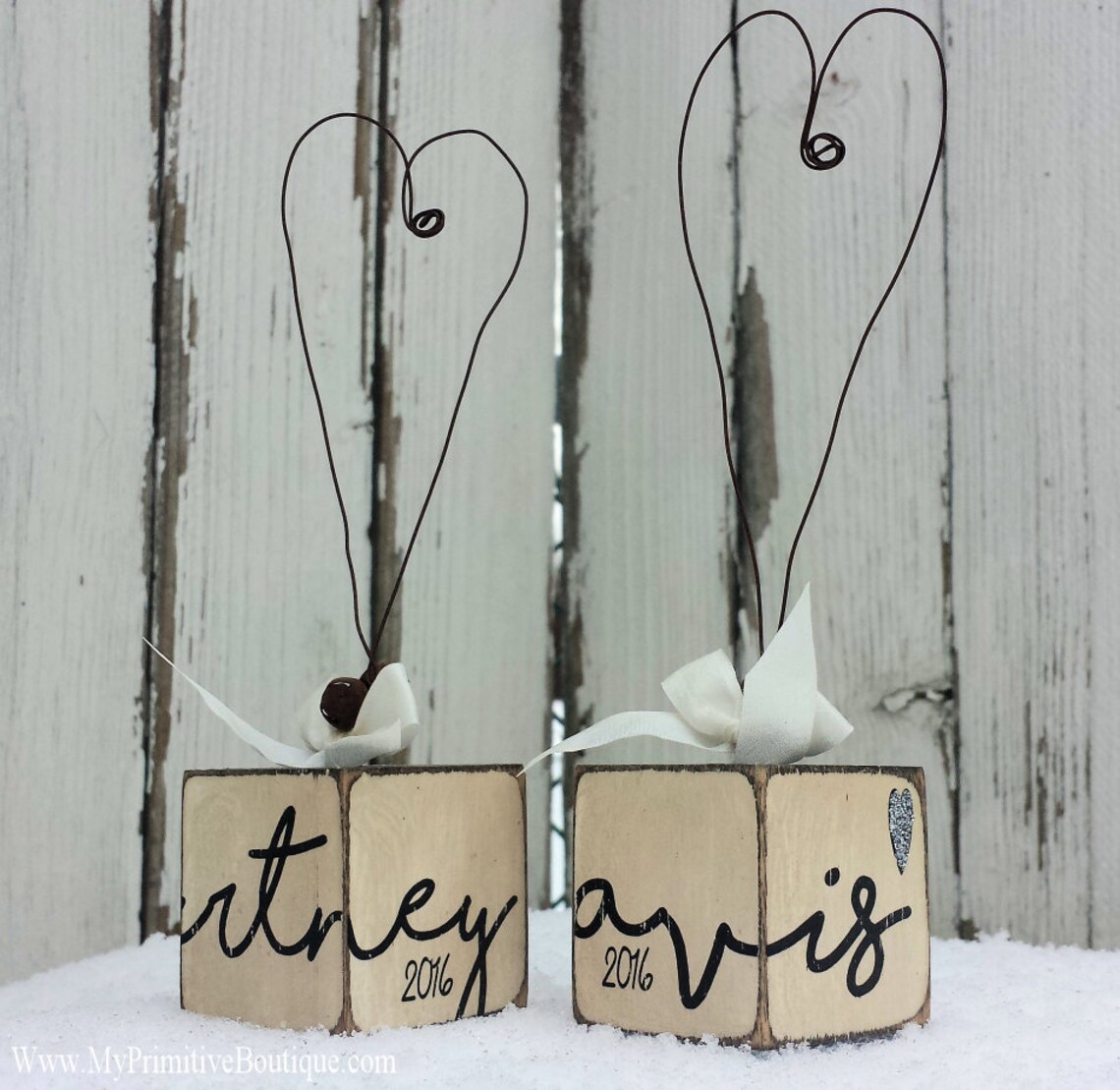 Custom Photo Ornament | Christmas Ornament | Personalized | Rustic Wood ...