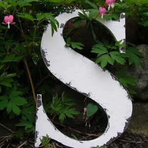 WOODEN LETTERS | Letter S | Vintage Inspired | Rustic Letters | Wooden ...