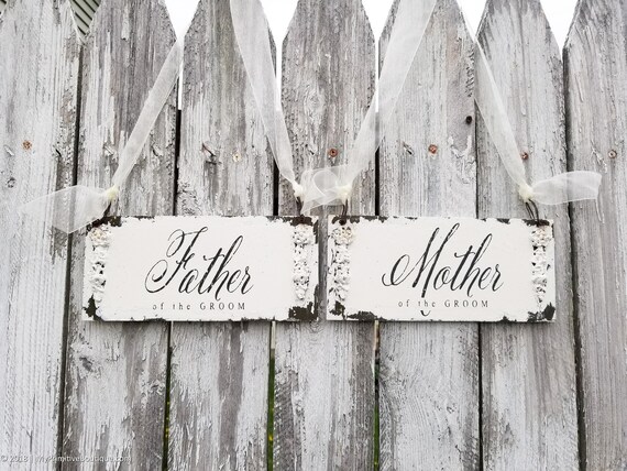 Bliss Paper Boutique Reserved Signs For Wedding Reception 4x6