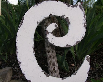 WOODEN LETTERS | Wood Wall Letters | Hand Painted Letters | Rustic Letters | Handmade Letters | Letter Decor | Wooden Letter C | Alphabet