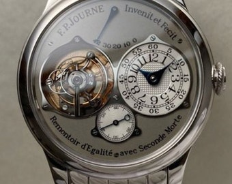 F.P. Journe Tourbillon con brazalete de platino: una sinfonía de precisión y lujo