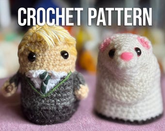 Wzór szydełkowy Draco Ferret Amigurumi: lalka artystyczna fana (wzór PDF