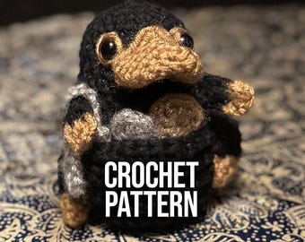 Nifflr Crochet Pattern - Fan Art - Amigurumi Crochet Pattern with Video