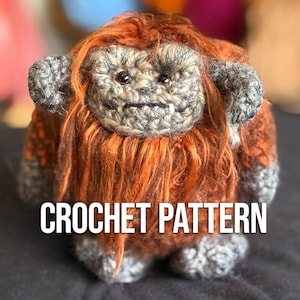 Ludo Amigurumi Pattern with Video Labyrinth fan art with rock friends