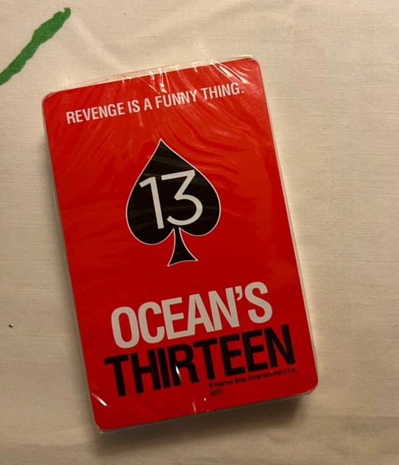 Ocean's Thirteen Playing Cards Revenge is a Funny Thing - Etsy Ocean's Thirteen Playing Cards Revenge is a Funny Thing - Etsy