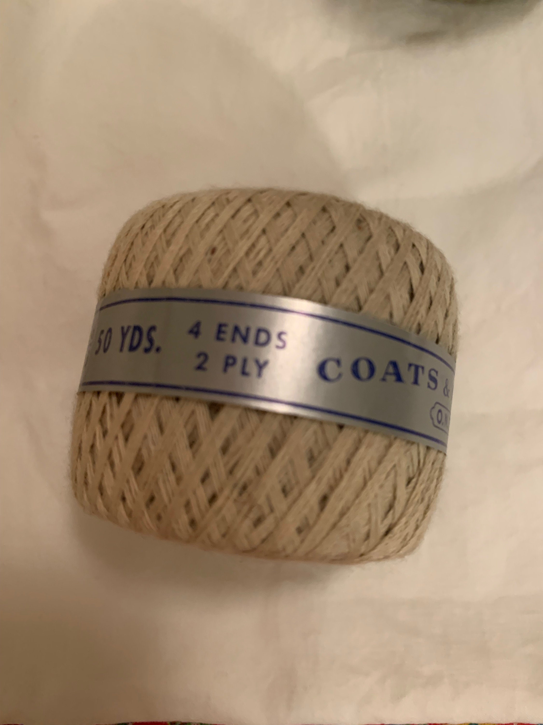3 Spools Darning Cotton Thread Coats & Clark's 4 Ends 2 Etsy
