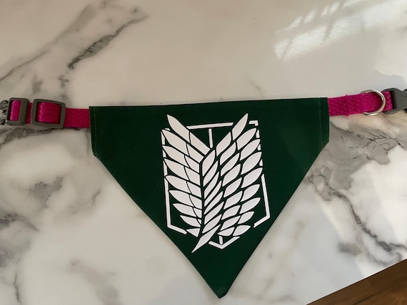 Green Scout Regiment Dog Bandana