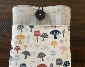 Mushroom Love Large Book and E-reader sleeve