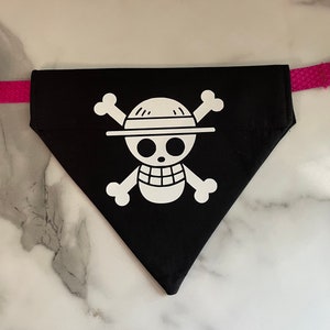 Straw Pirate Dog Bandana image 3