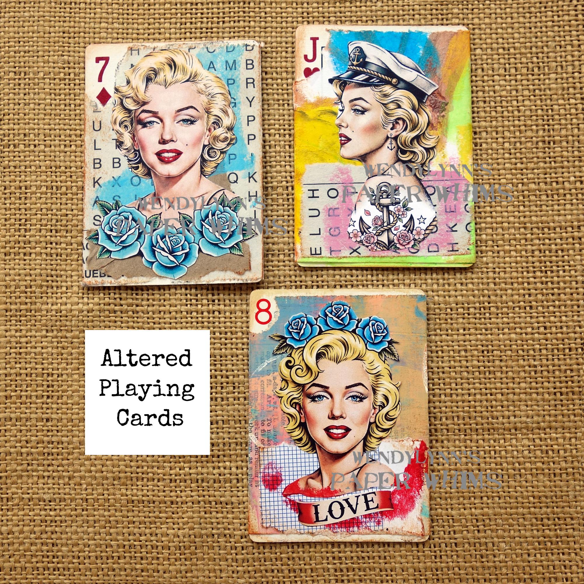 Marilyn Monroe Playing Cards - Etsy