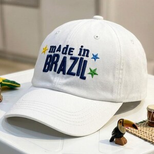 Brasil Baseball Cap - Etsy display picture 2