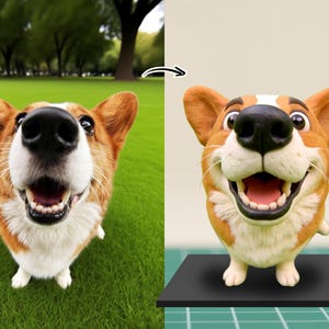 Personalized Dog Memorial Figurine, Custom Pet Keepsake for Loss of Dog, Remembrance Gift for Dog Lovers, Pet Loss Gift Idea