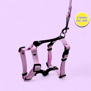 Waterproof PVC dog harness - adjustable and durable, Heavy-duty waterproof dog harness - PVC harness for small and large dogs