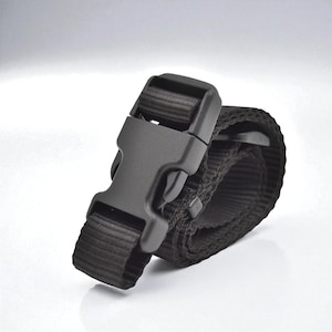 Heavy Duty Tactical Belt | Adjustable Nylon Belt for Everyday Use, Outdoor, Hiking, Camping, Work | Men Women Kids