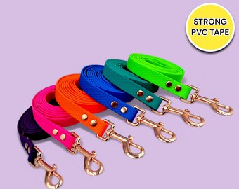Vattentätt hundkoppel – slitstark PVC för små och medelstora hundar, lätt att rengöra, luktbeständig