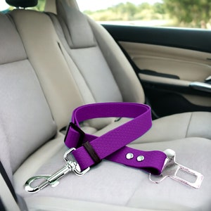 Dog Car Seat Belt | Adjustable Pet Safety Harness | Travel Restraint for Dogs & Cats | Secure Vehicle Seatbelt for Pets
