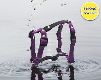 Waterproof Dog Harness – Adjustable No Pull Pet Harness for Small & Medium Dogs