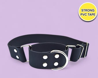 Collar para perros Martingala: ajustable, de material duradero e impermeable, para perros grandes.