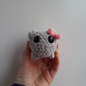 Sad Hamster Crochet Plushie Amigurumi image 2