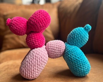 Ballonhond gehaakte knuffel Amigurumi