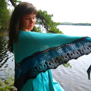 Camilla Shawl PDF pattern