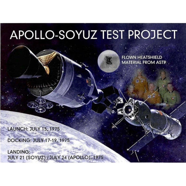 Apollo-Soyuz (ASTP) flown artifact presentation