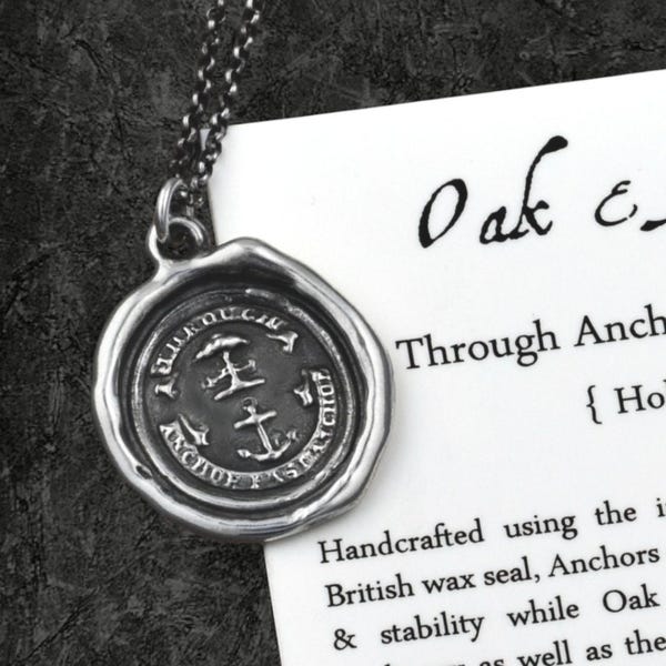 Anchor & Oak - Wax Seal Jewelry - 289