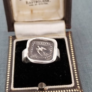 Swallow Wax Seal Ring - Always Wandering, Never Unfaithful - Love and Loyalty 303