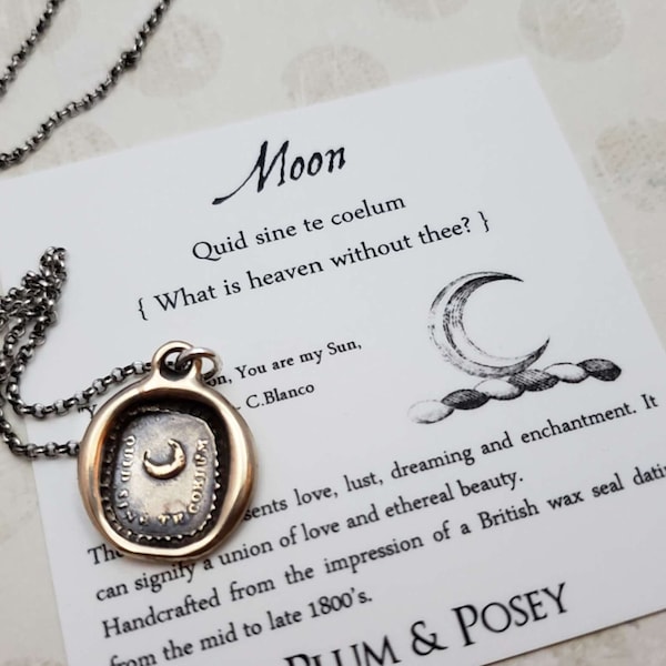 Moon Wax Seal - Etsy