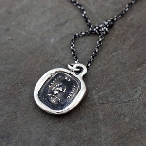 Look Within - Squirrel Wax Seal Necklace - Break and Behold, Don't judge a book by its cover - 250