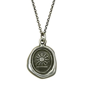 Sun in His Glory Wax Seal Necklace of Sun - 314