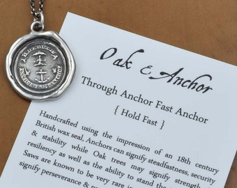 Anchor & Oak - Wax Seal Jewelry - 289