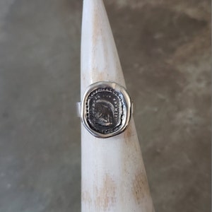 Regenbogen Wax Seal Ring - Remember the promise - 153R