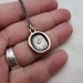 Bronze Moon Wax Seal Necklace What is Heaven Without Thee Quid Sine Te ...