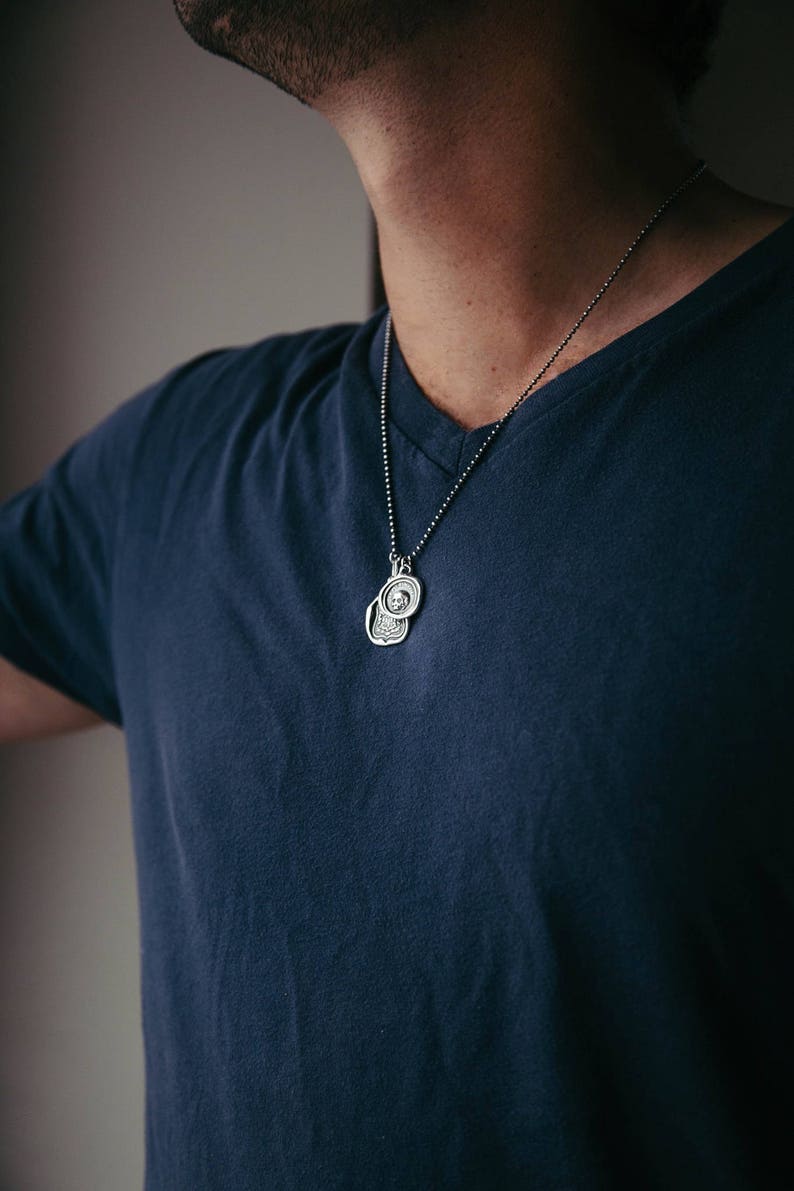 Memento Mori Skull Necklace