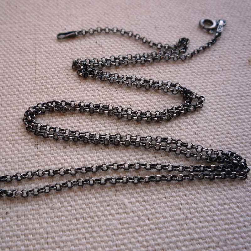 925 Sterling Silver Vintage Antiqued Children 18in Pendant Necklace Charm Chain 18 925 Sterling Silver Vintage Antiqued Children 18in Pendant Necklace Charm Chain 18