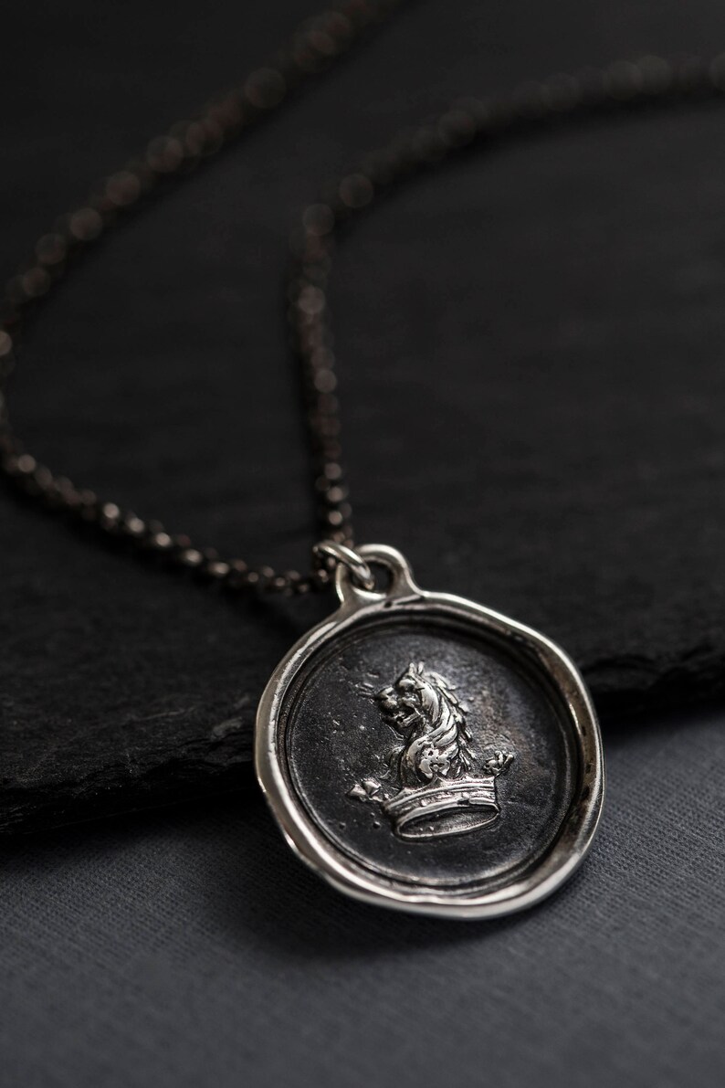 Lion /& Crown 413 Courage to Dream Wax seal Jewelry