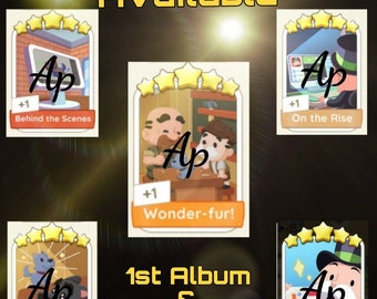 Sticker 5 Star Album 1 & Prestige ( MoGo )