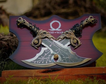 God of War Blades of Chaos: Stainless Steel Kratos Axe, Viking Cosplay