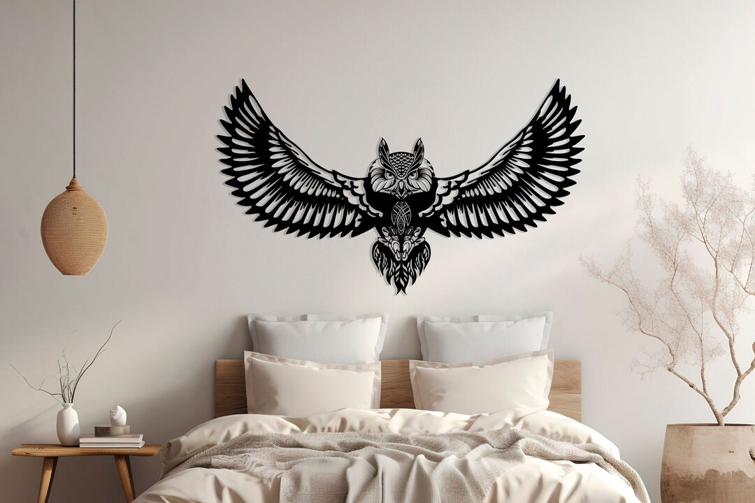 Owl Metal Wall Decor, Metal Wall Decor,owl Metal Home Decor, Metal Wall ...