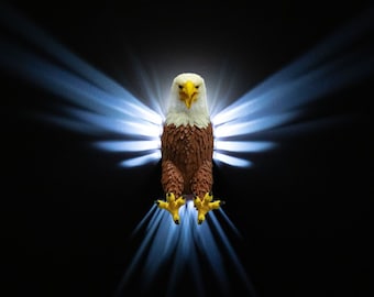 Realistic Eagle Wall Light | 3D Printing | High-quality | Home