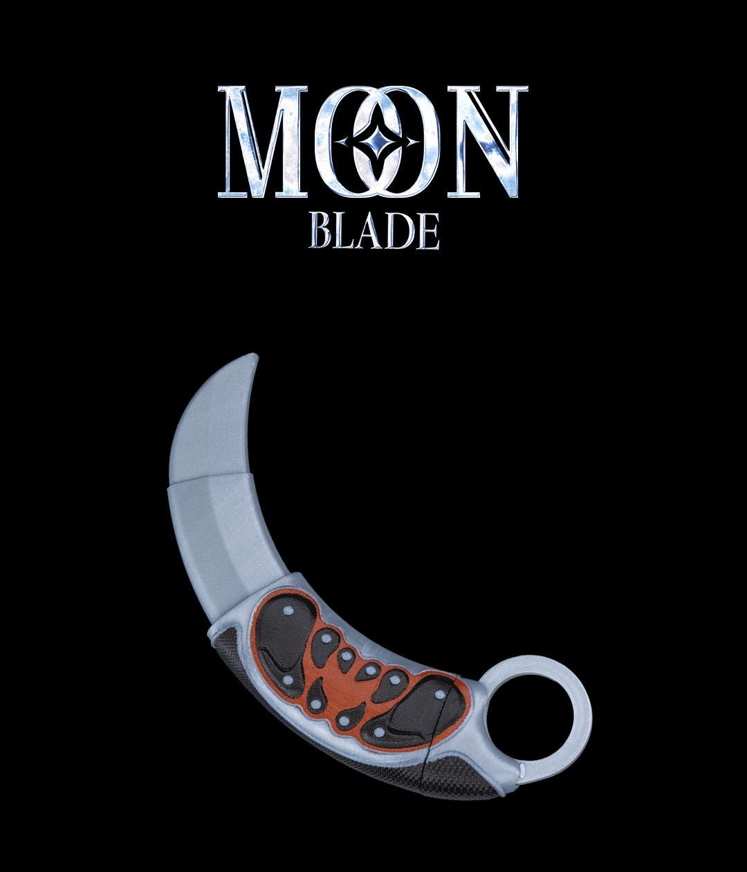 Moon Blade | 3D Printed | Collapsible Blade | Hidden Pocket Knife ...