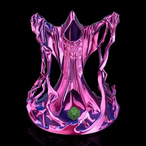 Behold the Wizard Dice Tower | 3D Printed RPG Dice Roller | Fantasy Tabletop Accessory | DnD Dice Tower | Wizard Mini Terrain Gift