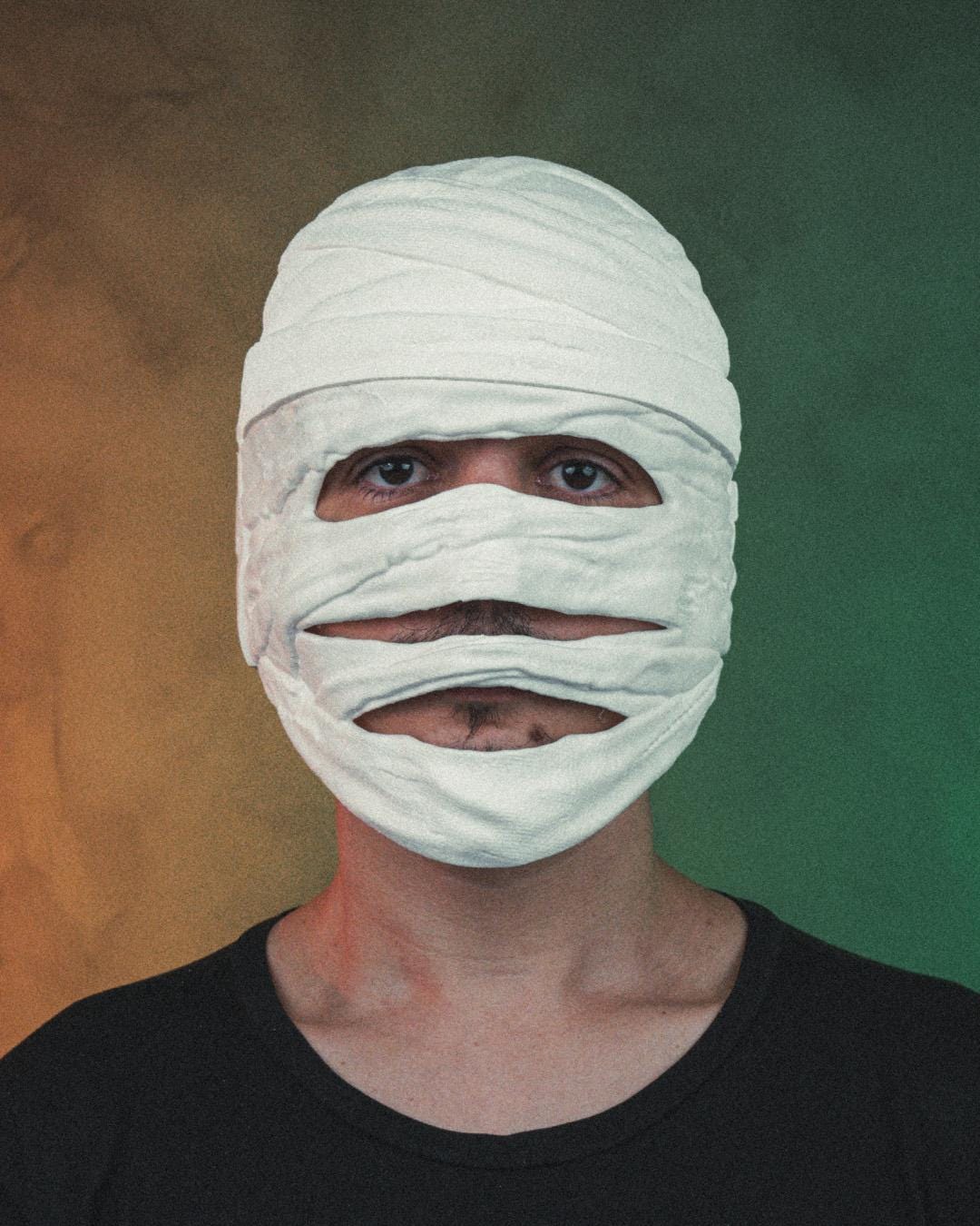 Buy Wrap Head Halloween Mask Mummy Mask 3D Printed High Quality  Customizable Color Size's Online in India