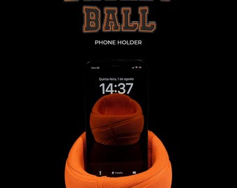 Basketball Phone Holder | Basketball Phone Stand | 3D Printed | High quality
