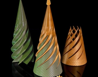 Infinity Spiral Christmas Tree | Endless Swirling Tree | Endless Cone | 3D Printed | High quality | Custom Color