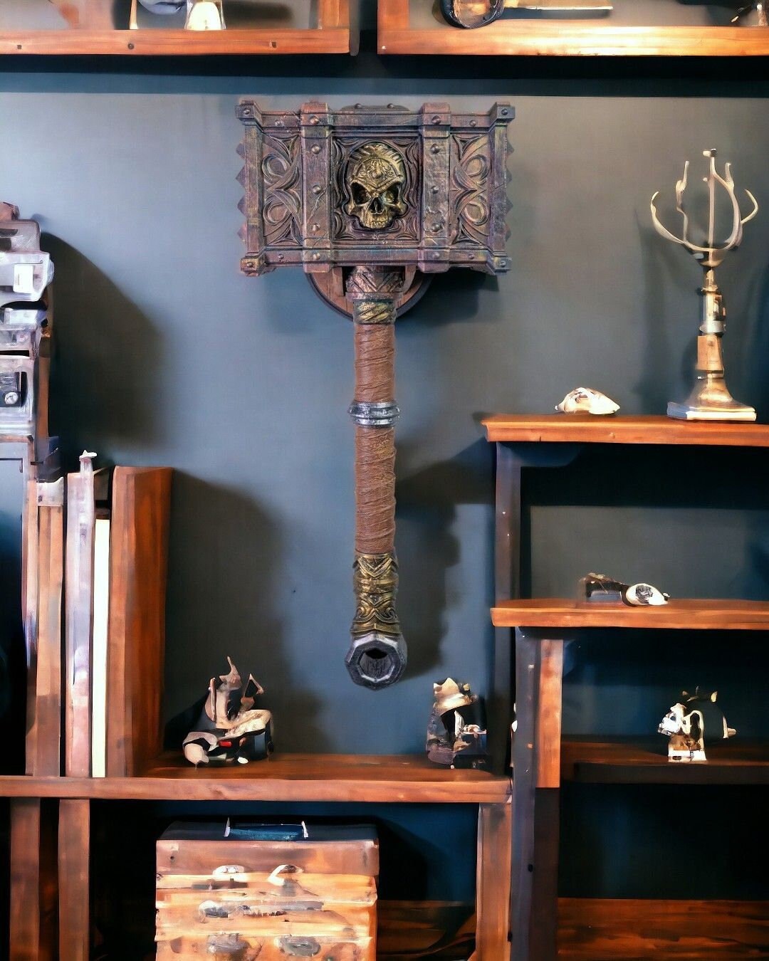 Epic Butchers Mallet | Cosplay | Wall Hanger | 3D Printed | High Precision