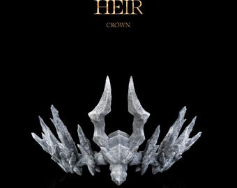 Dragon&#39;s Heir Crown | 3D Printed | Costume & Accessories | Cosplay | LARP | Customizable Colors