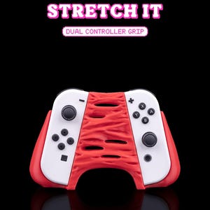 Stretch it Dual Controller Grip | 3D Printed | Gadgets | Video Game Accessories | Joy-Con Grip | Dual Controller Holder