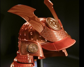 Kabuto Samurai Helmet | 3D Printed | Costume & Accessories | Samurai Armor Helmet | Japanese Samurai Wearable Armor | Helmet | Display Prop